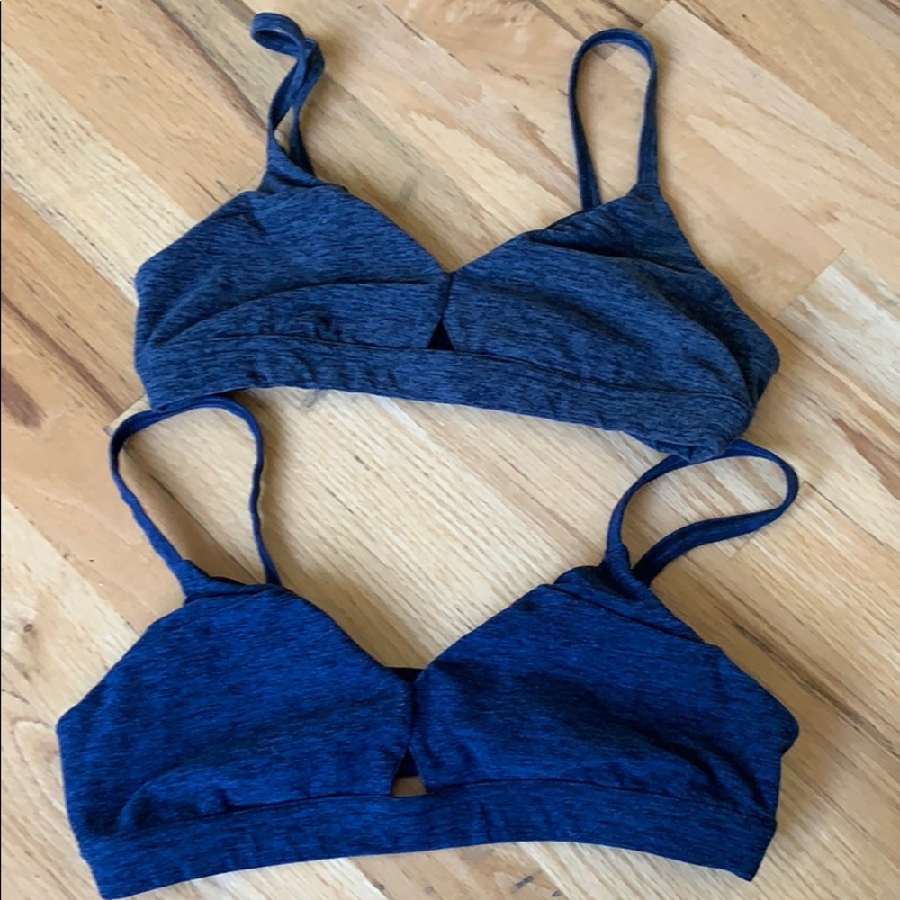 two alo yoga sports bras